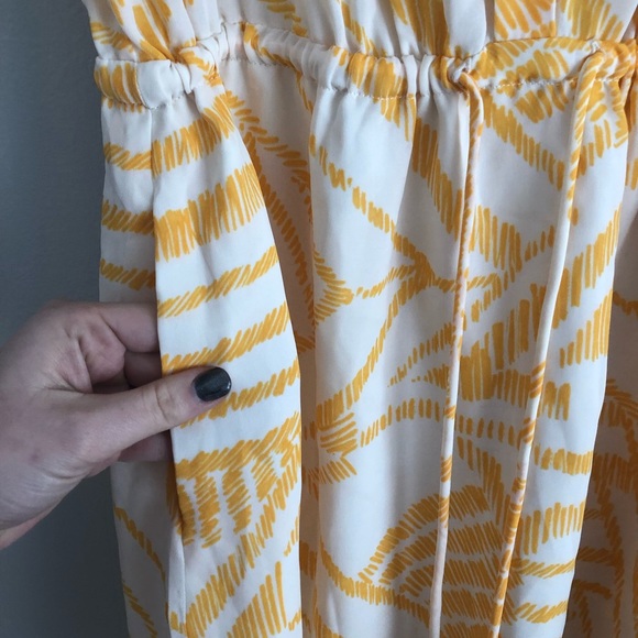 NWT Yellow/orange and white gap shift dress medium - Picture 4 of 6